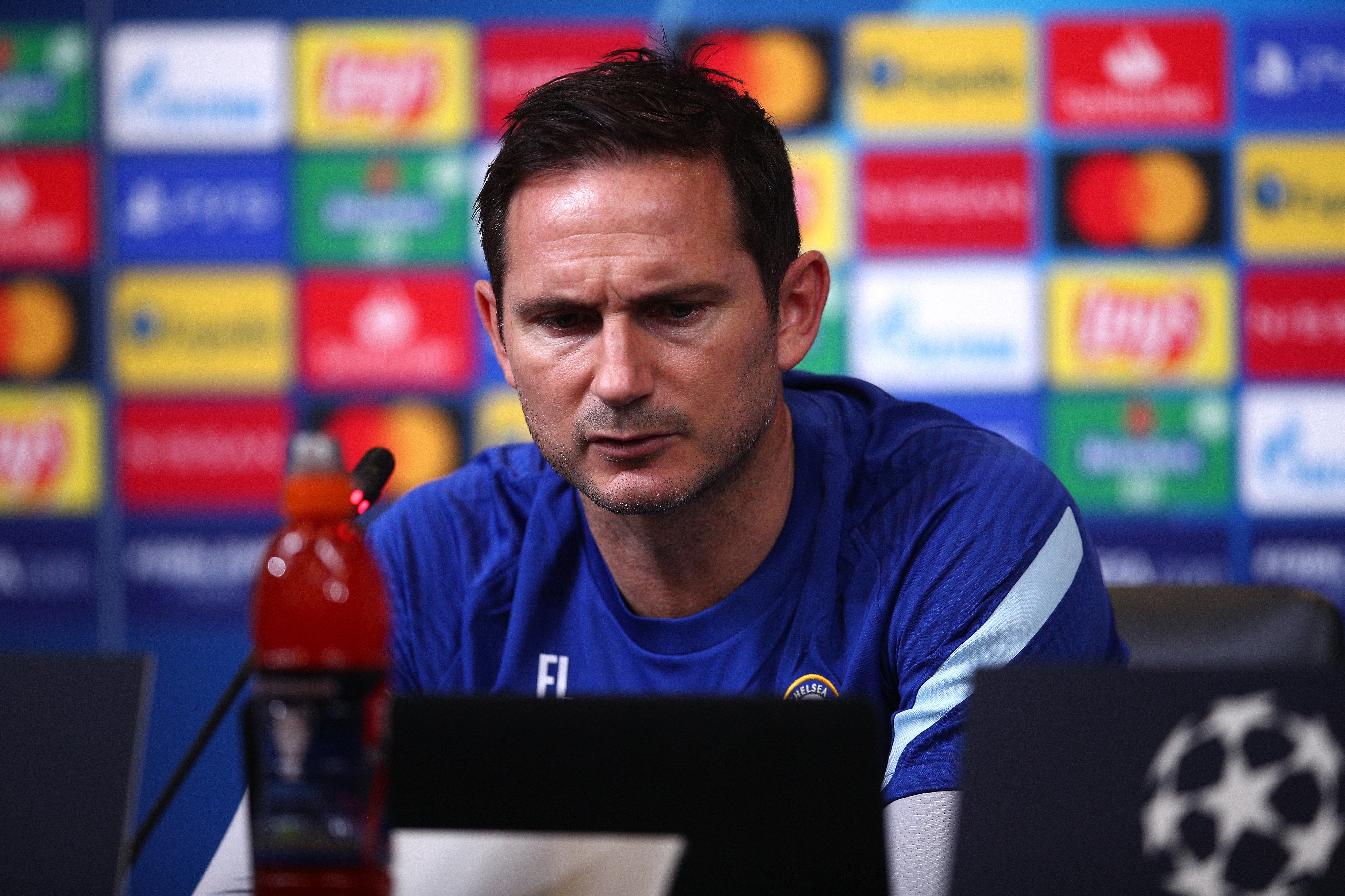 Frank Lampard was talking ahead of Chelsea’s Champions League match against Krasnodar