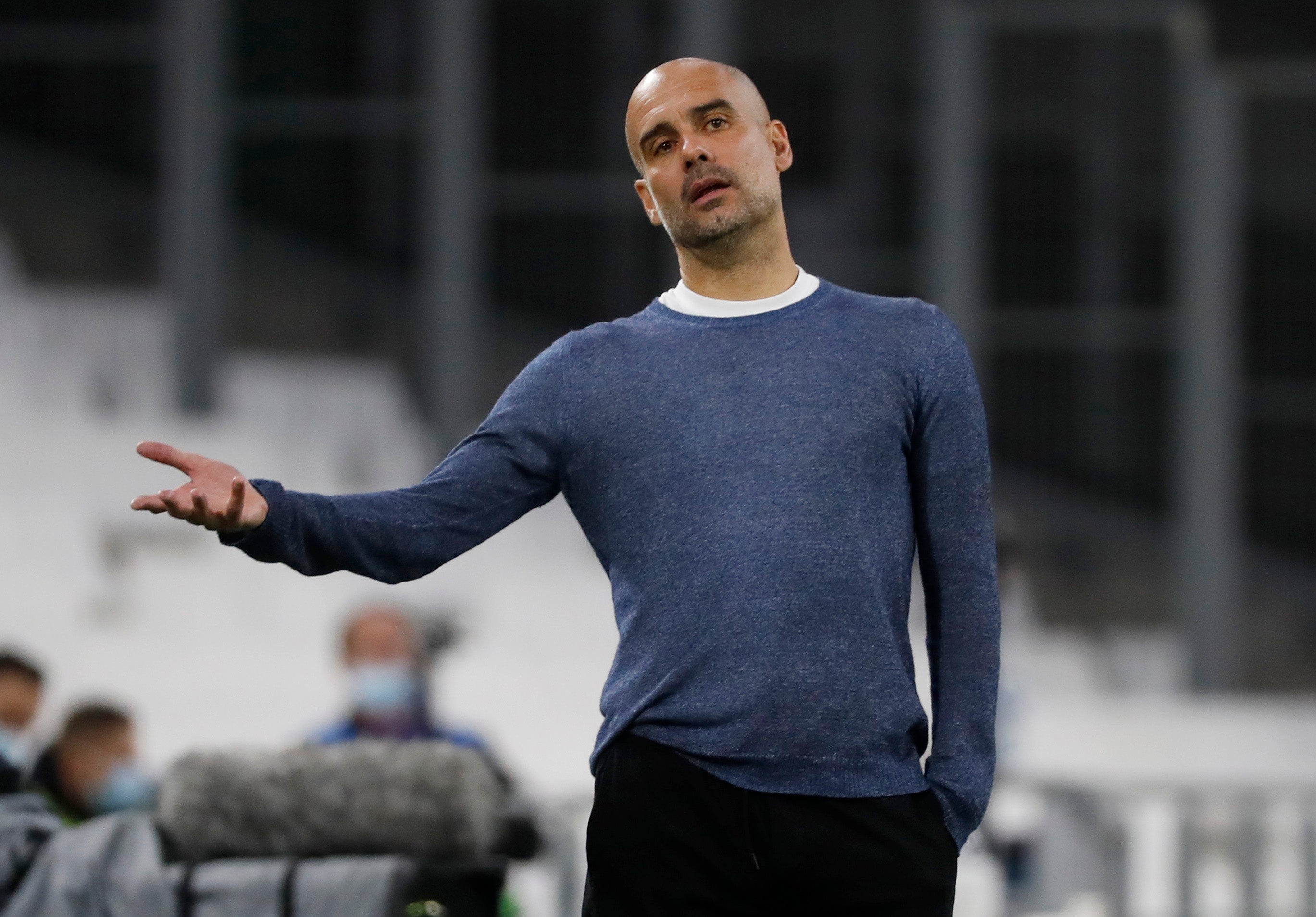 Pep Guardiola brushed off criticism over Manchester City’s performances this season