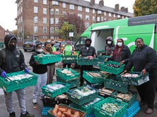 Families supported by our Help the Hungry campaign through half-term