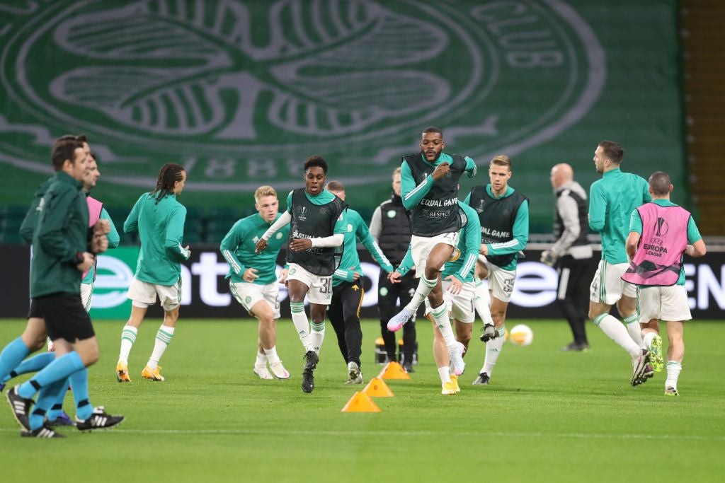 Celtic prepare for a Europa League encounter