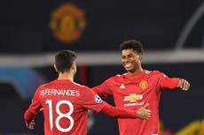 Manchester United vs RB Leipzig player ratings as sub Rashford shines