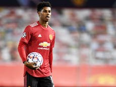 Rashford scores hat-trick as United’s new shape rips through Leipzig