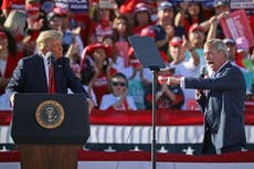 Nigel Farage loses £10,000 bet on Donald Trump winning the US election