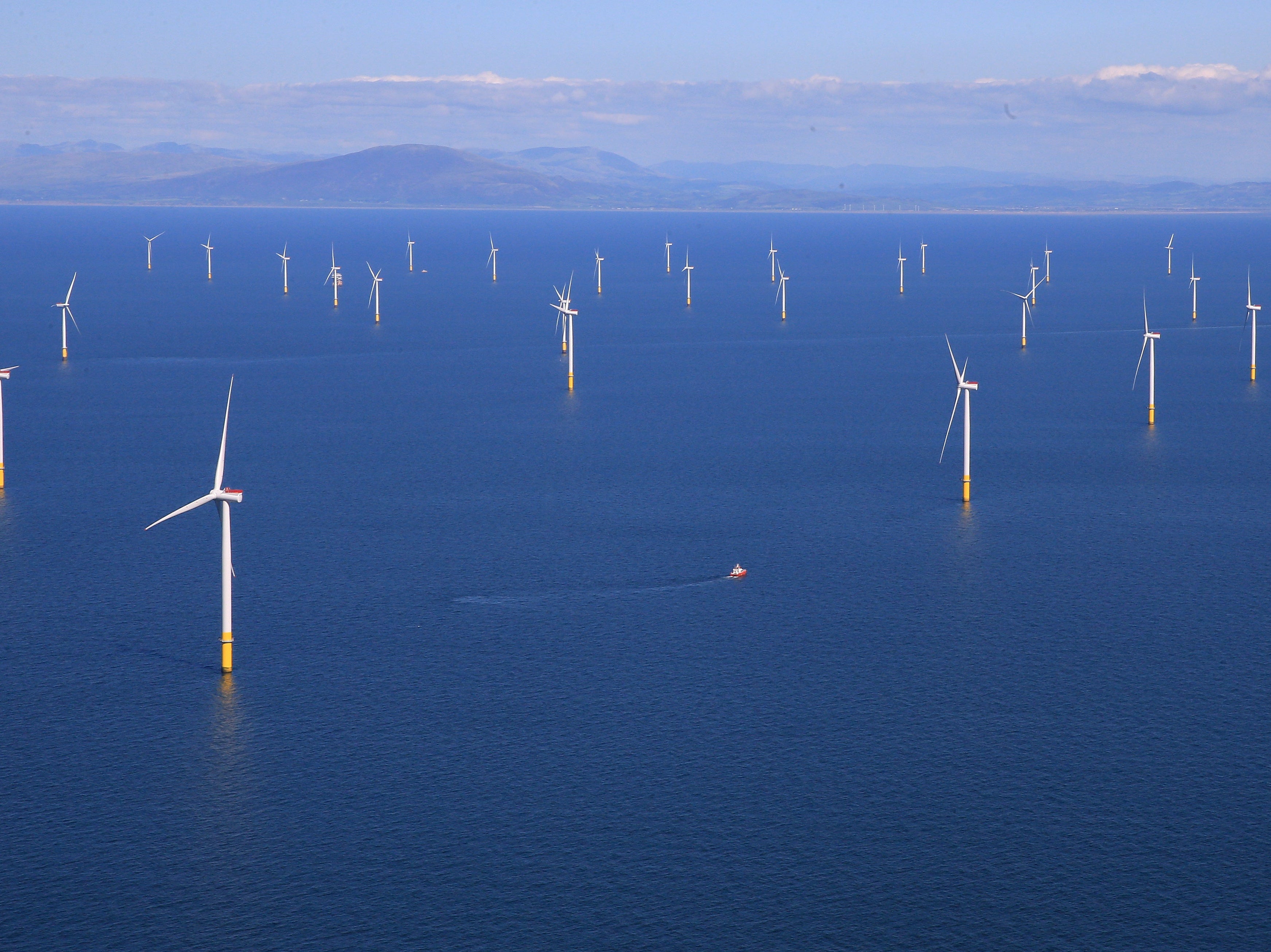 Scotland currently has 1GW of wind, but is aiming to ramp up capacity to 11GW by 2030