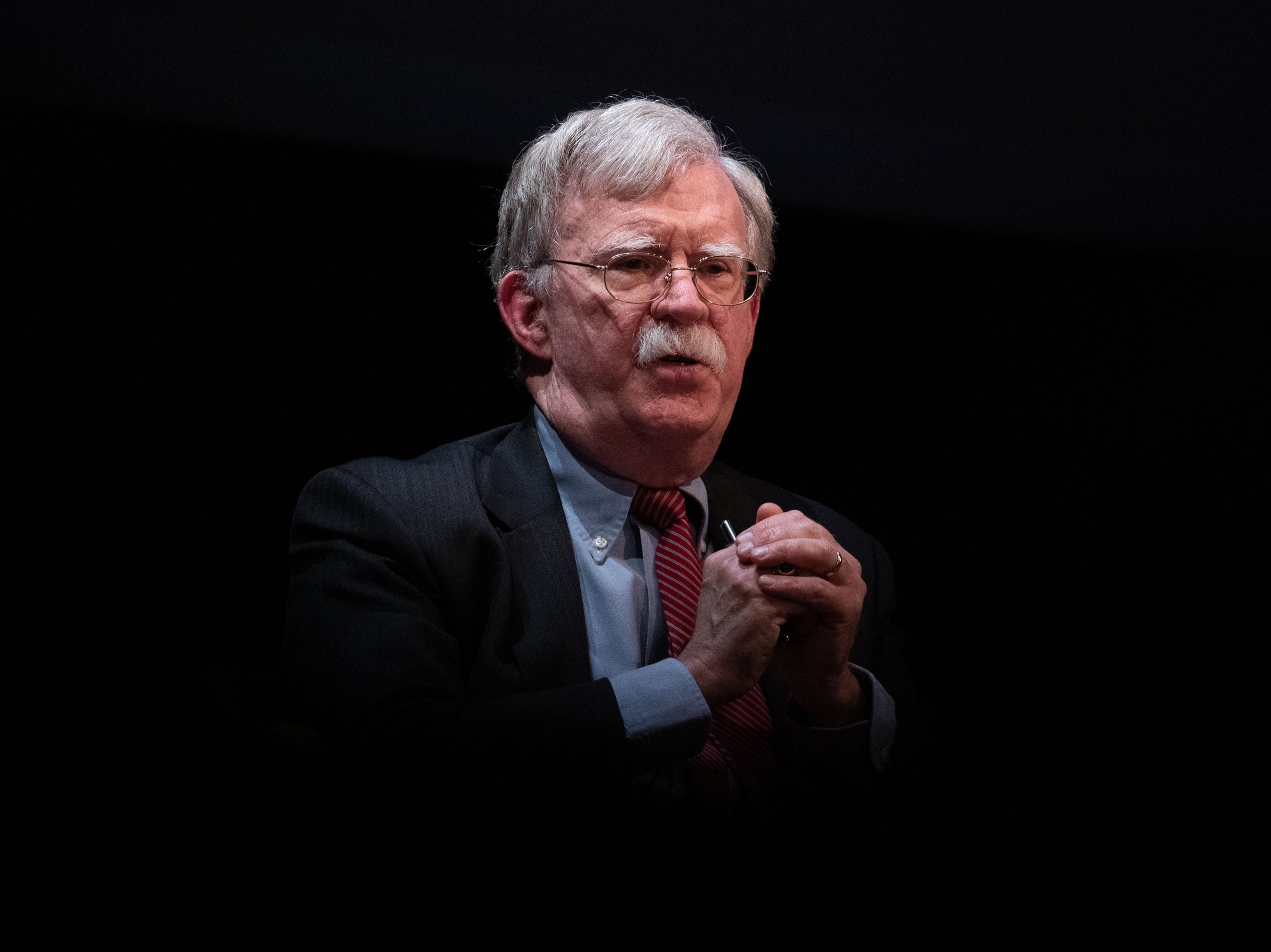 John Bolton clashes with BBC host over Trump impeachment trial refusal