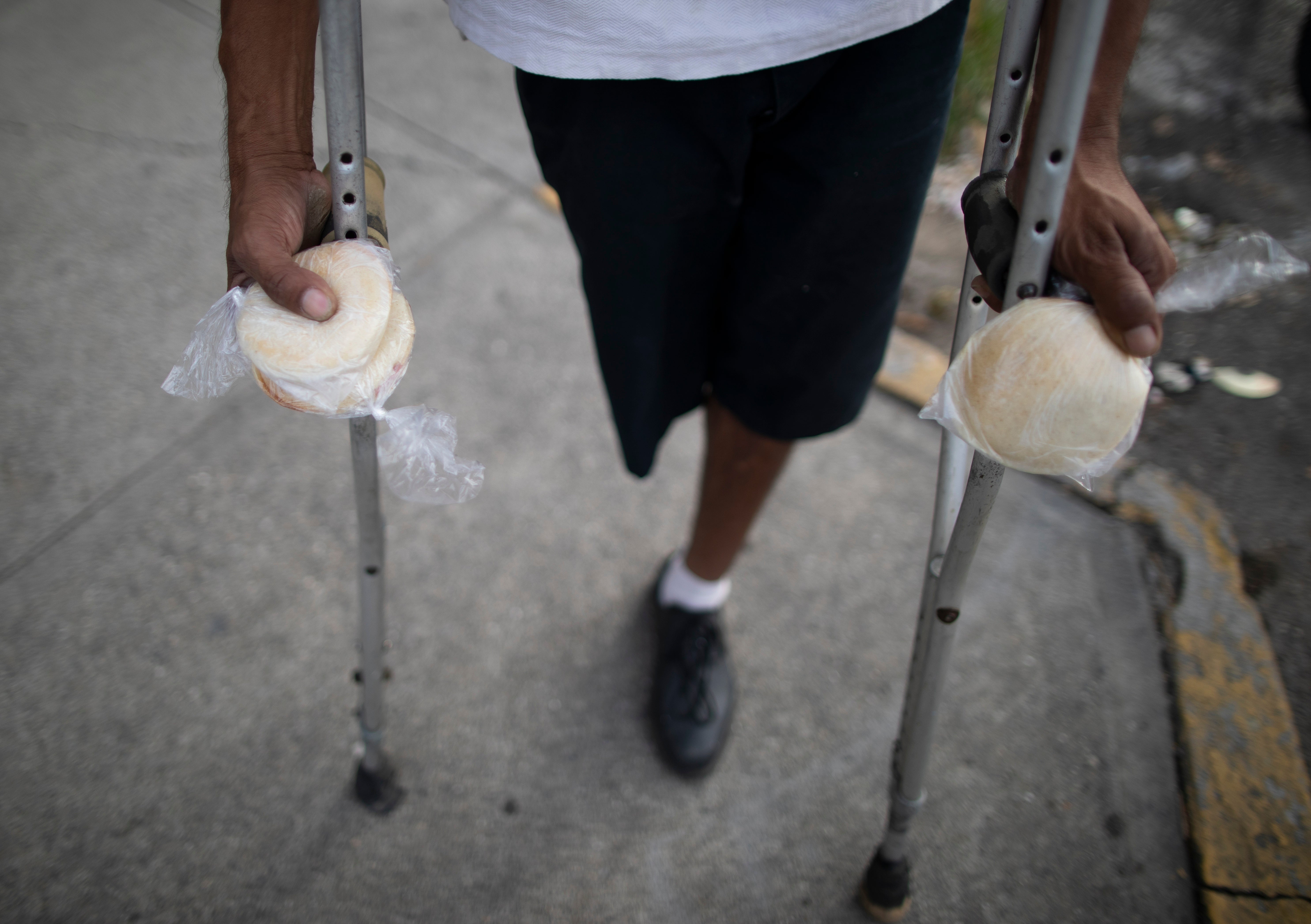 Virus Outbreak Venezuela - One Good Thing- Bicycle Arepas