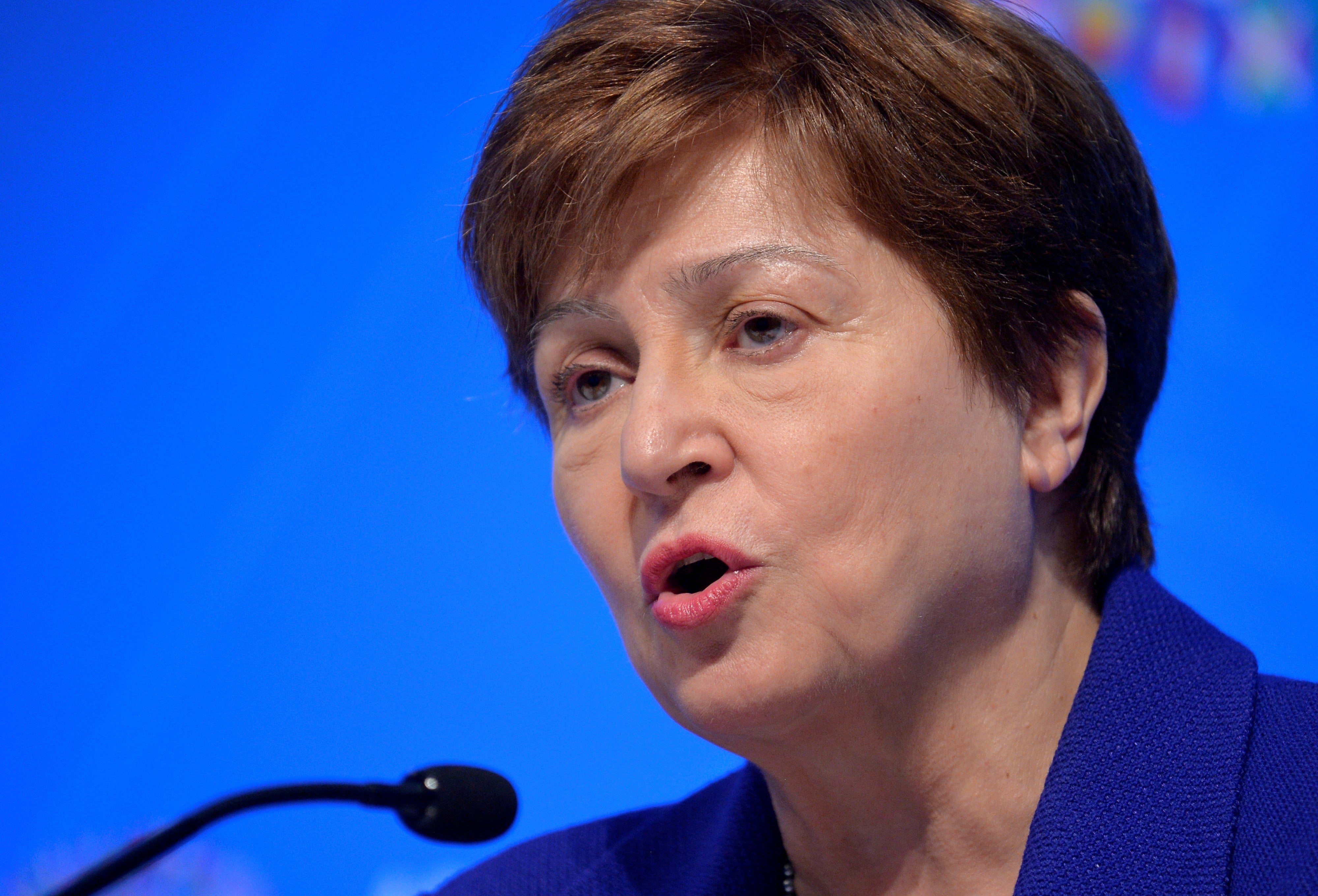 IMF managing director Kristalina Georgieva