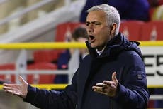 ‘Now you know!’: Mourinho tears into Spurs players after Antwerp loss