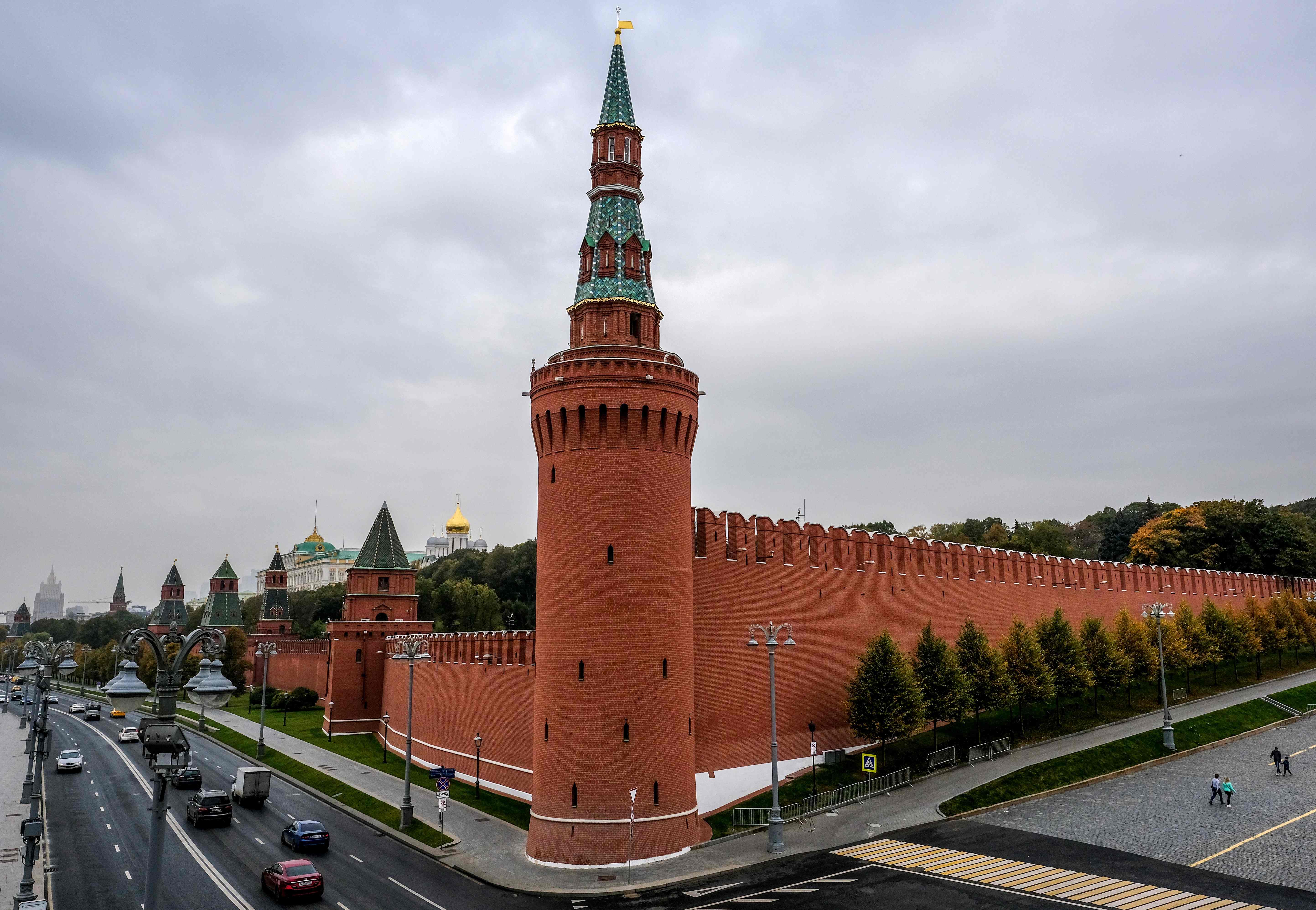 The shooting took place in the republic of Tatarstan, which is some 500 miles east of the Russian capital, Moscow. (Photo by YURI KADOBNOV/AFP via Getty Images)