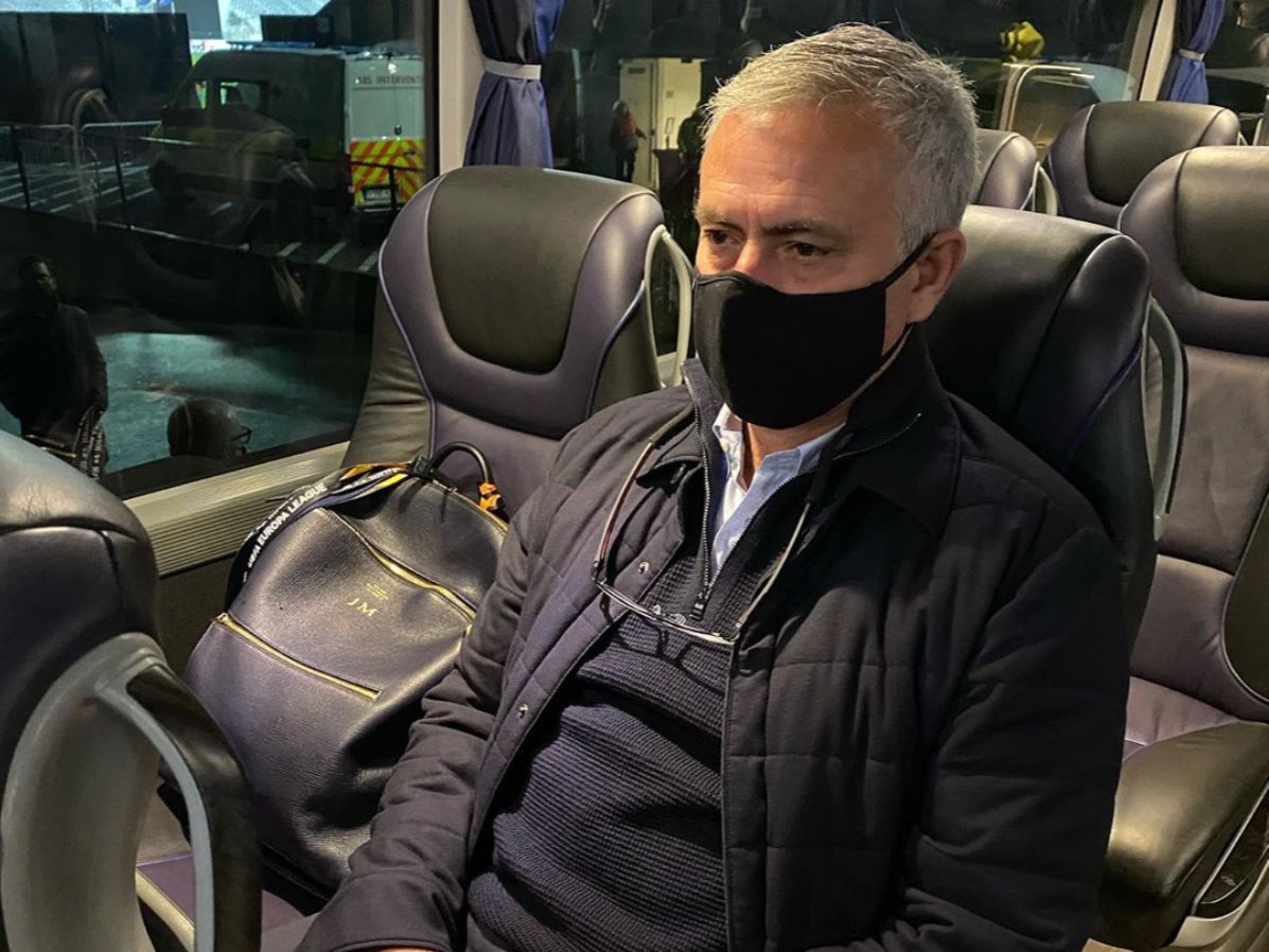 Jose Mourinho wrote a critical post on his Instagram profile after Tottenham’s defeat against Antwerp