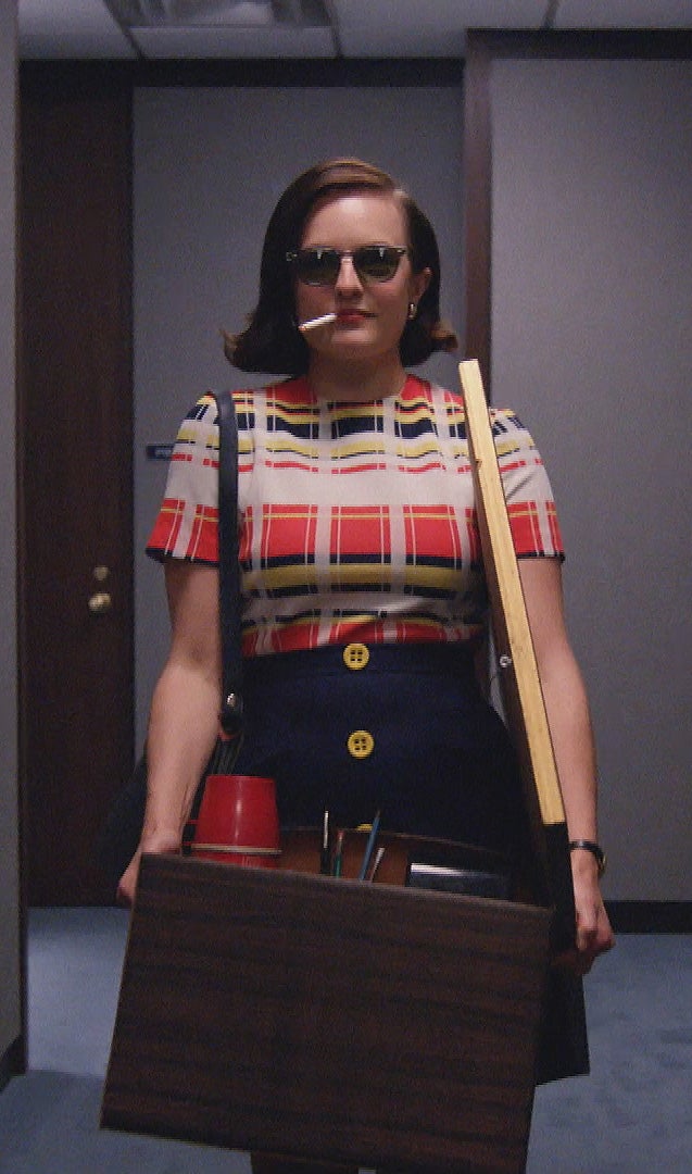 Moss as Peggy Olson in ‘Mad Men’