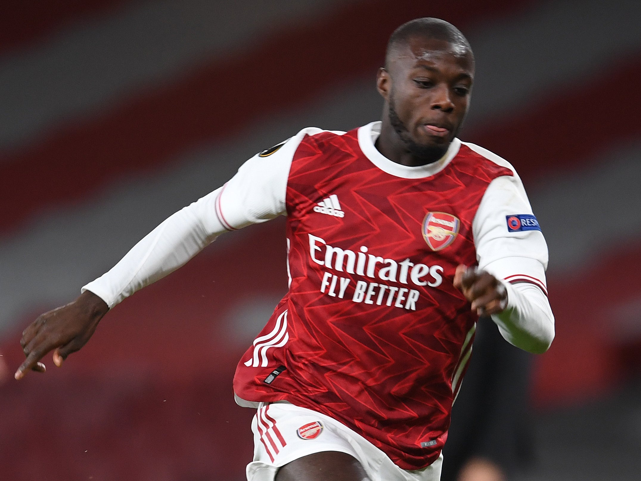 Arsenal winger Nicolas Pepe