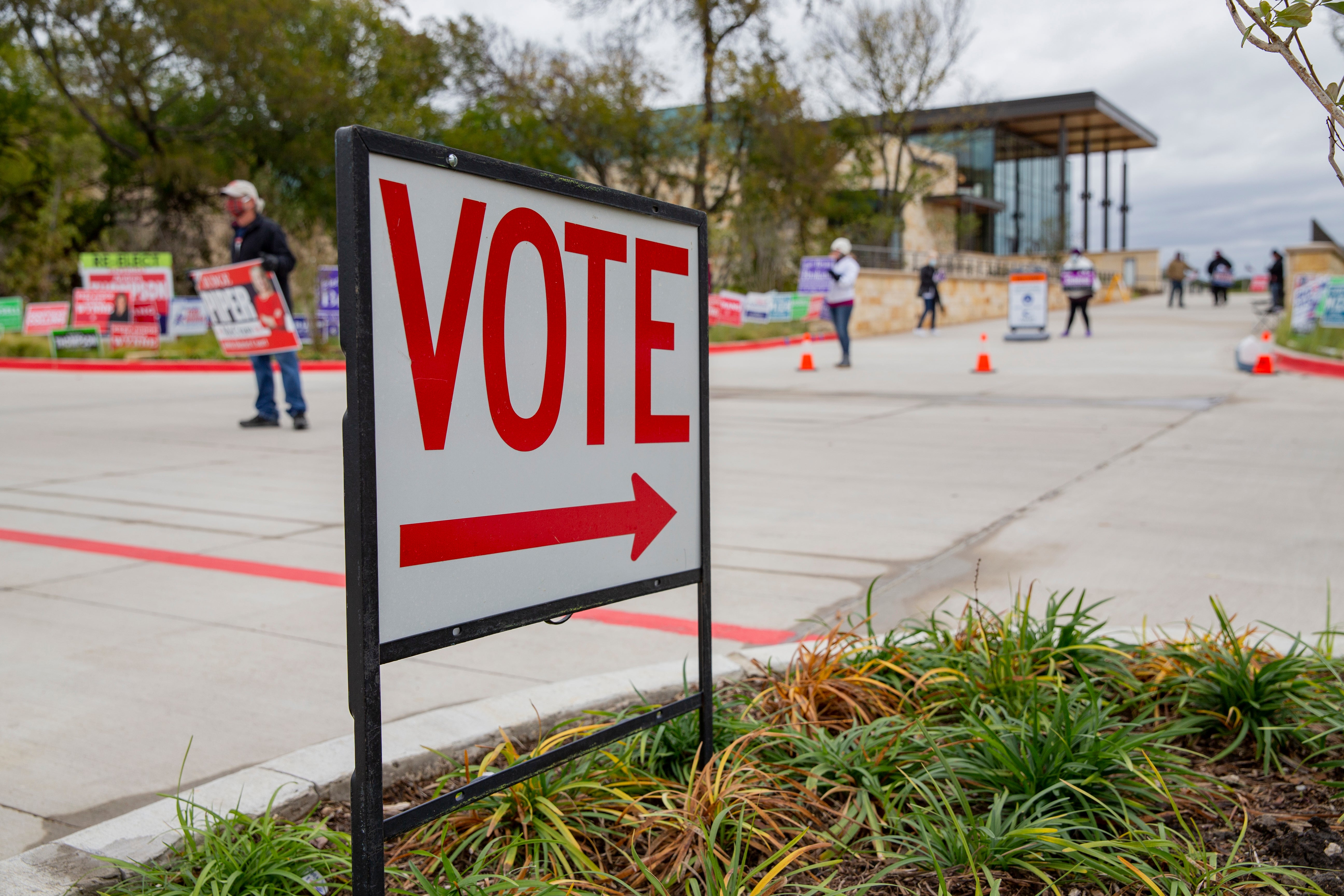 Election 2020 Early Voting Texas