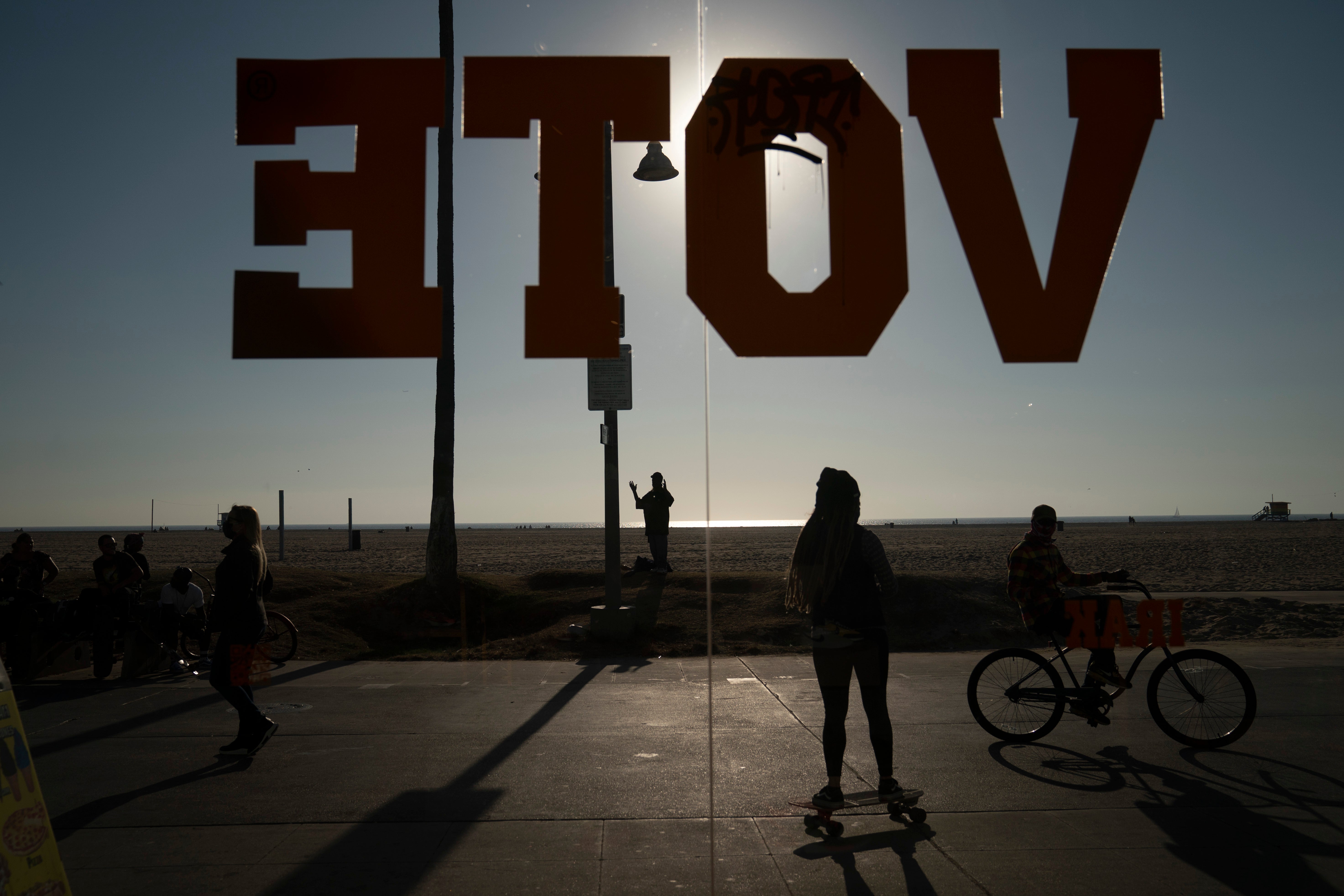 Election 2020 California Votes Photo Gallery