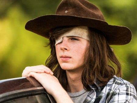 Chandler Riggs as Carl Grimes in ‘The Walking Dead’