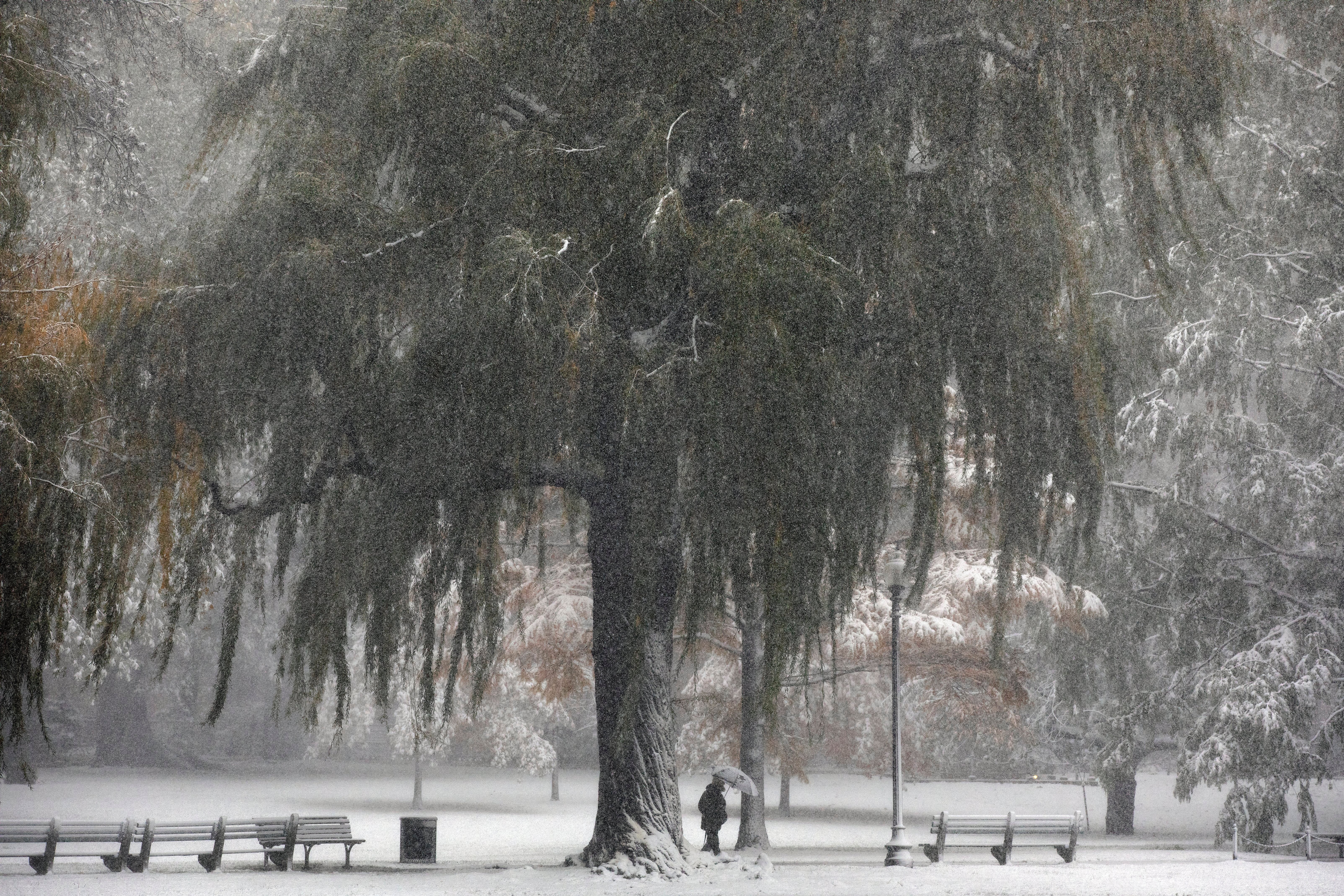 APTOPIX Wintry Weather Boston