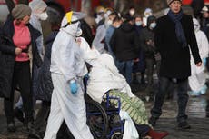 Explosion rocks coronavirus hospital after fire in oxygen store