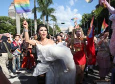 Huge crowd joins LGBT march in Taiwan, where COVID is at bay