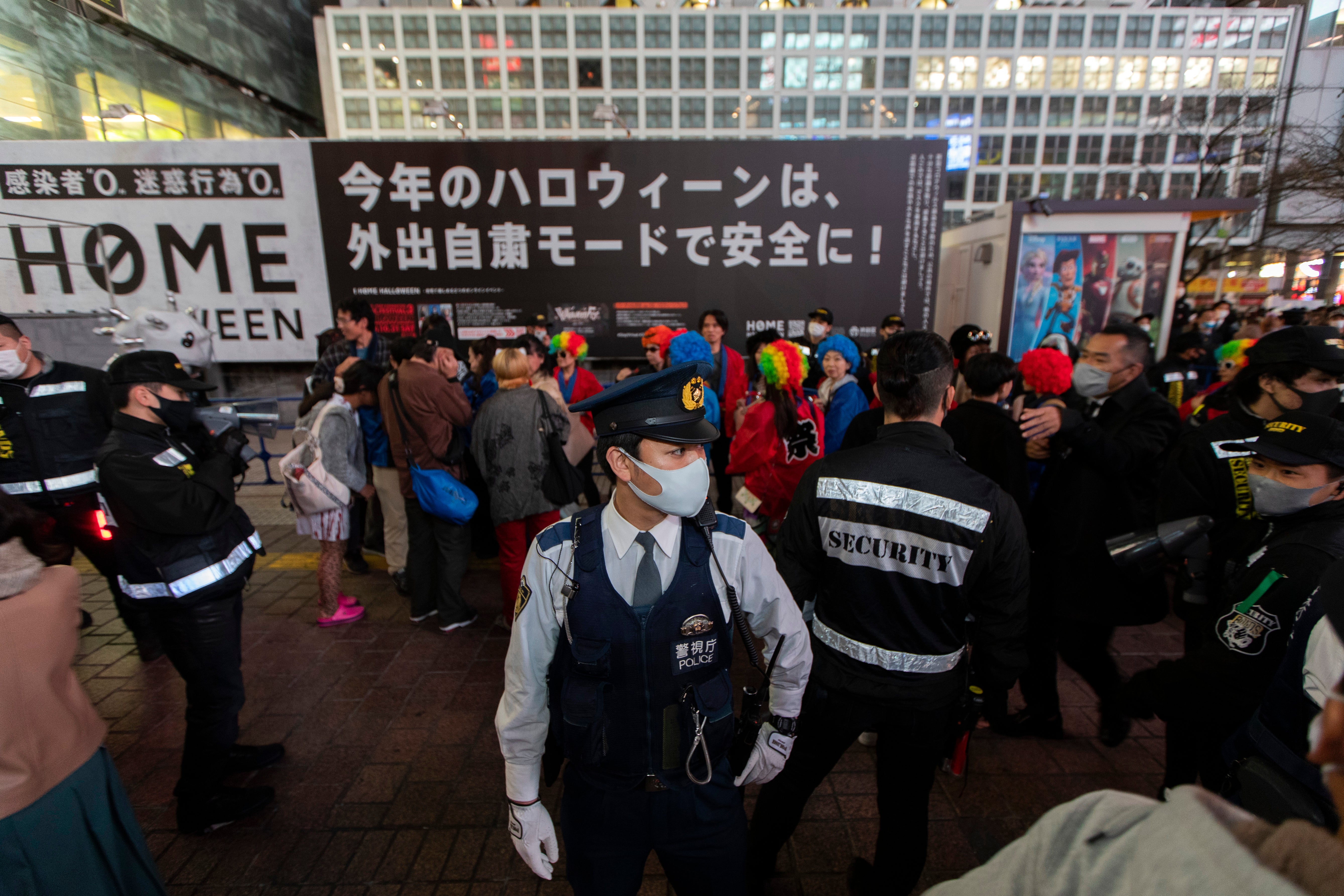 Virus Outbreak Japan Halloween