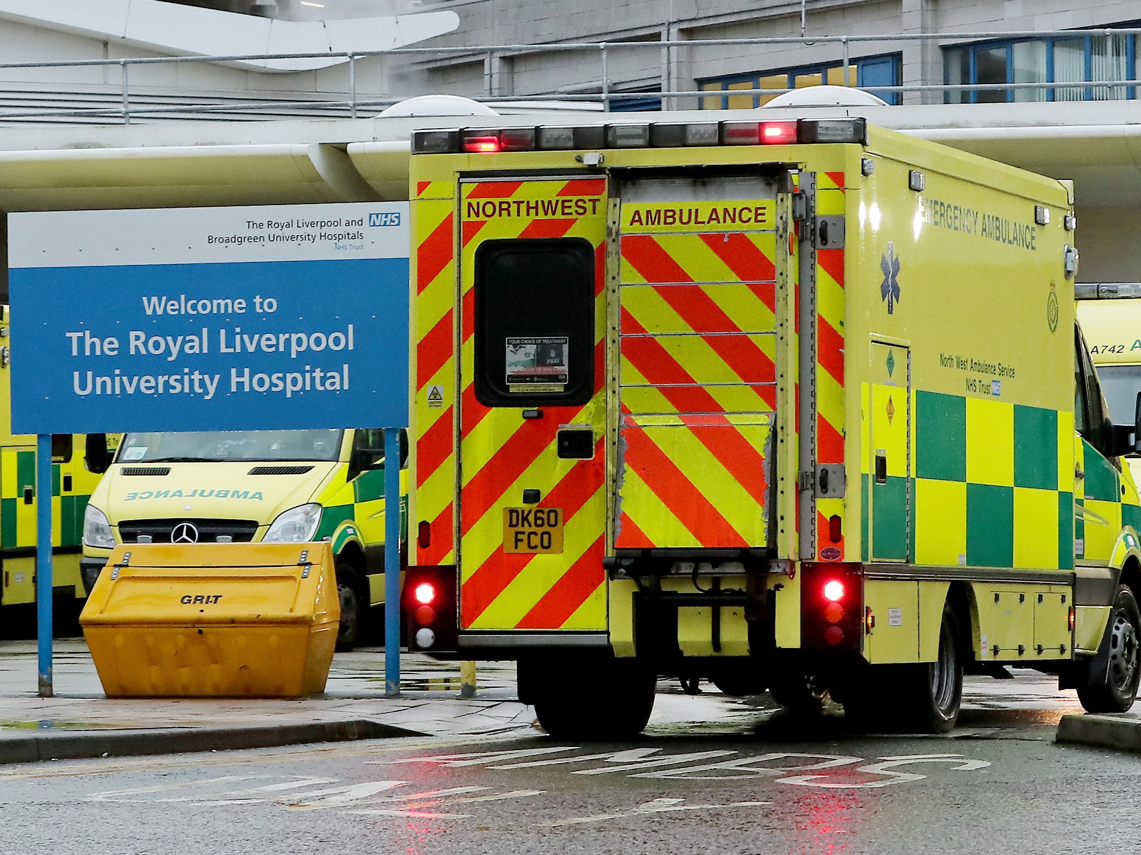 Liverpool University Hospitals Trust is overwhelmed by coronavirus, its medical director has said