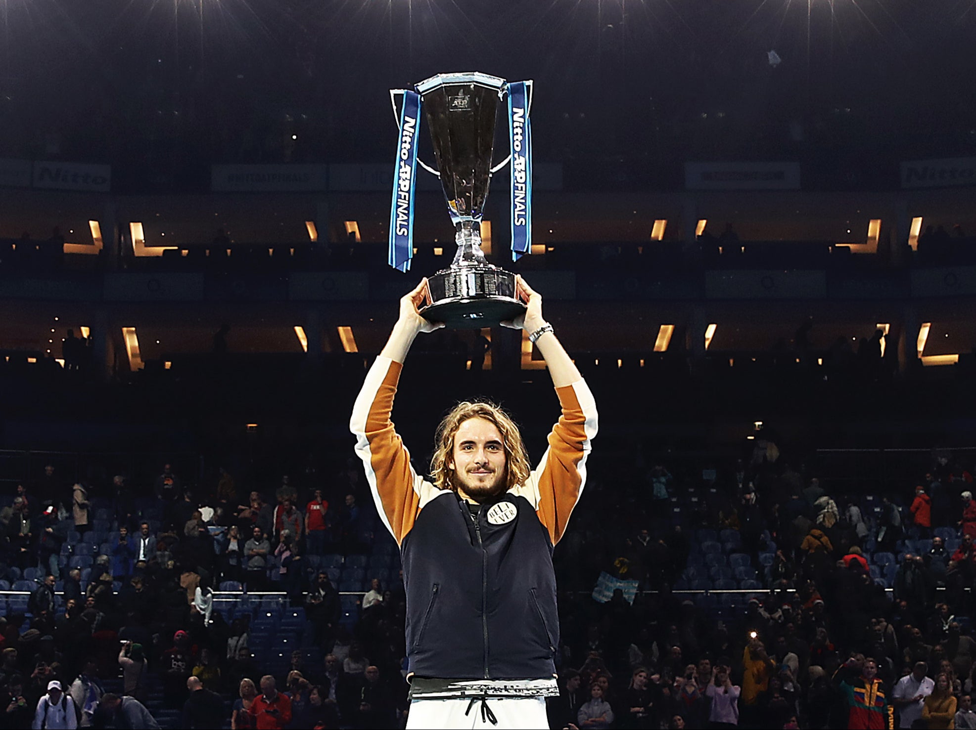 2019 ATP Finals winner Stefanos Tsitsipas