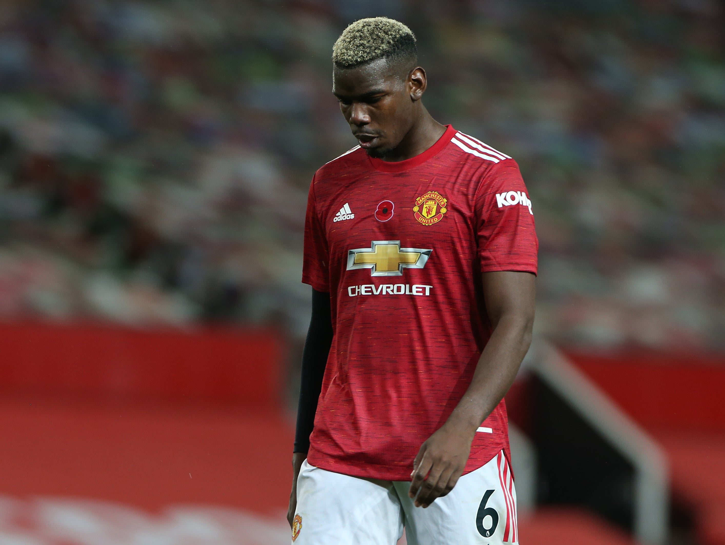 Manchester United midfielder Paul Pogba