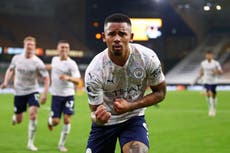 Man City striker Jesus could return for Olympiacos clash