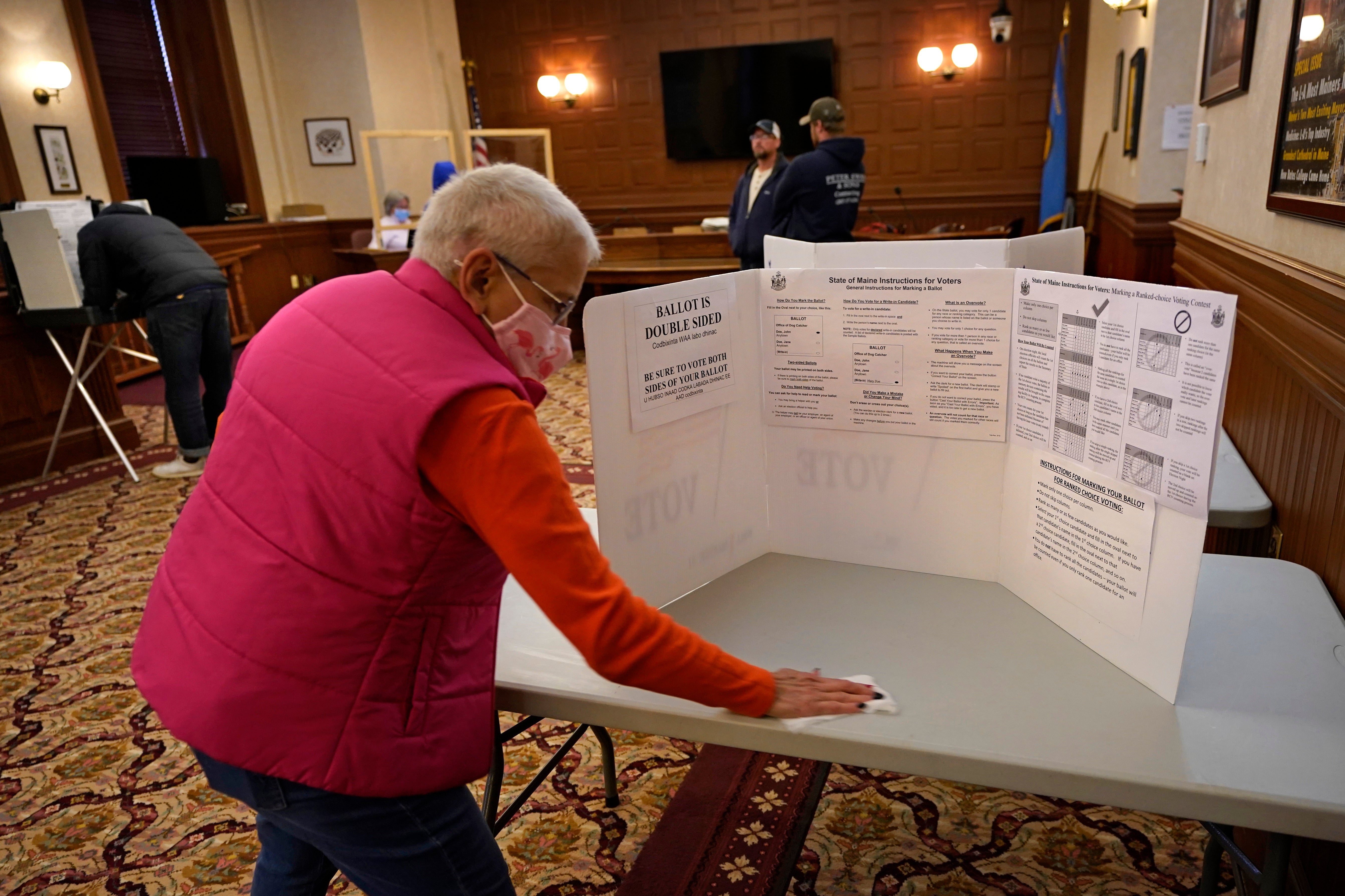 Election 2020 Early Voting Maine