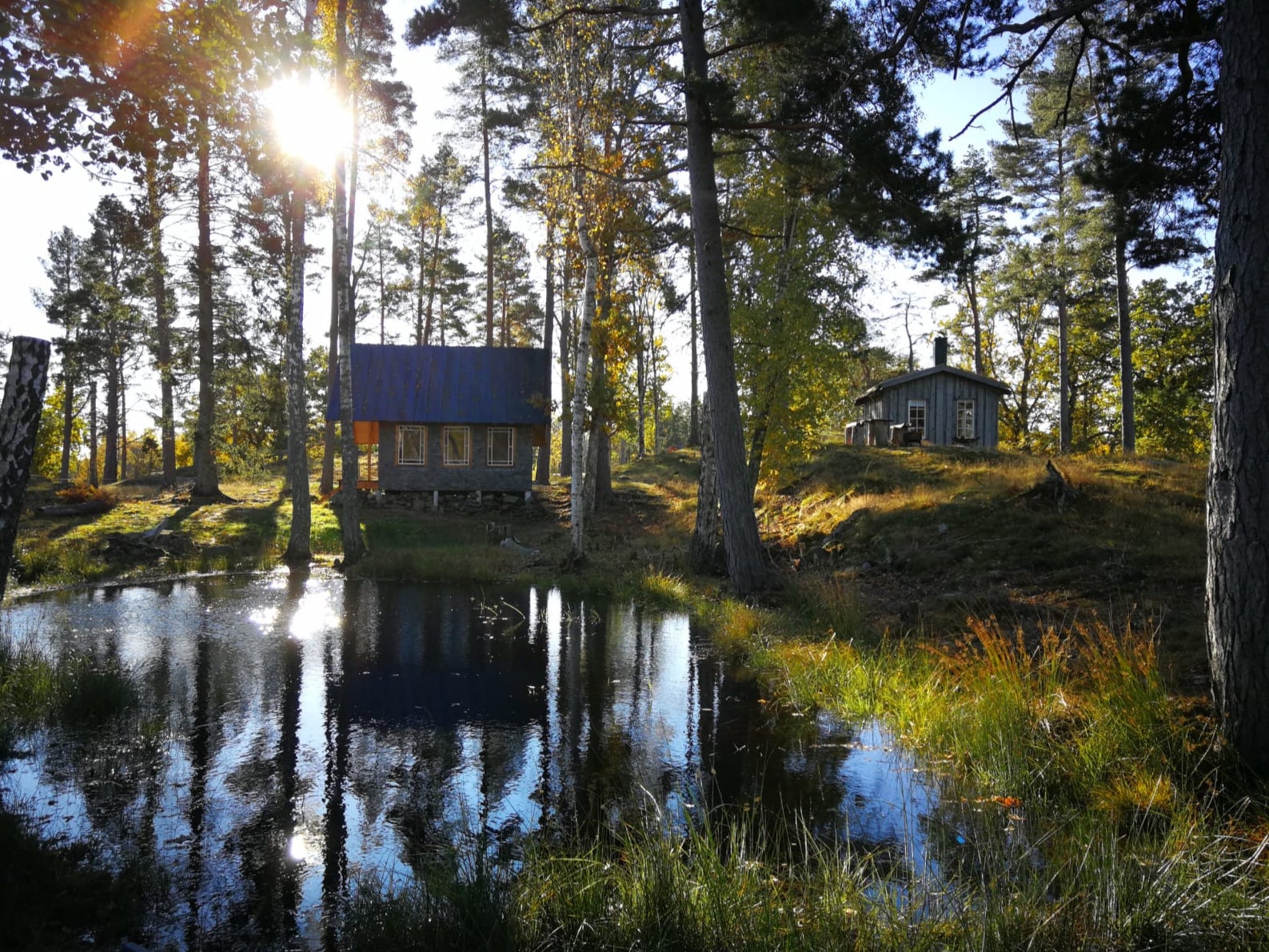 The Hermitage at Swedish Country Living offers spartan luxury