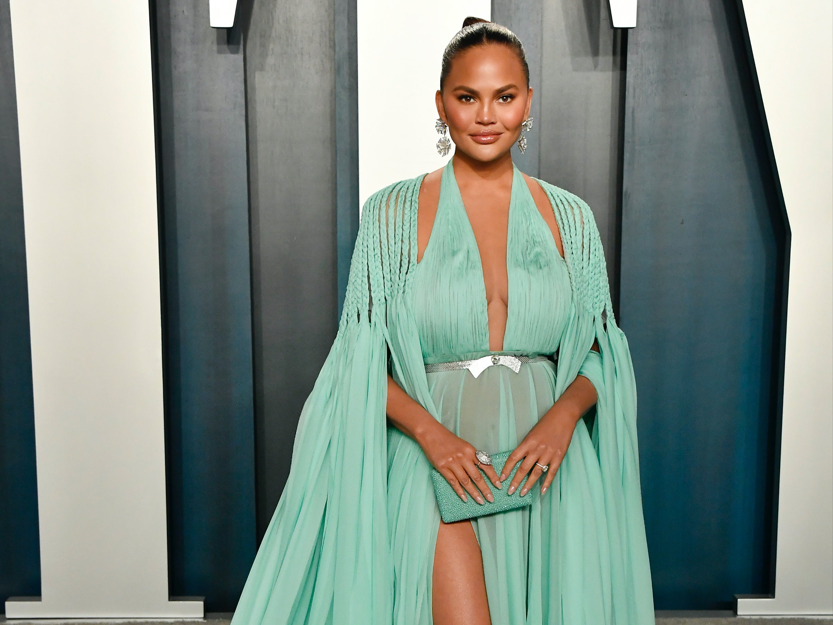 Chrissy Teigen shared the news on Instagram