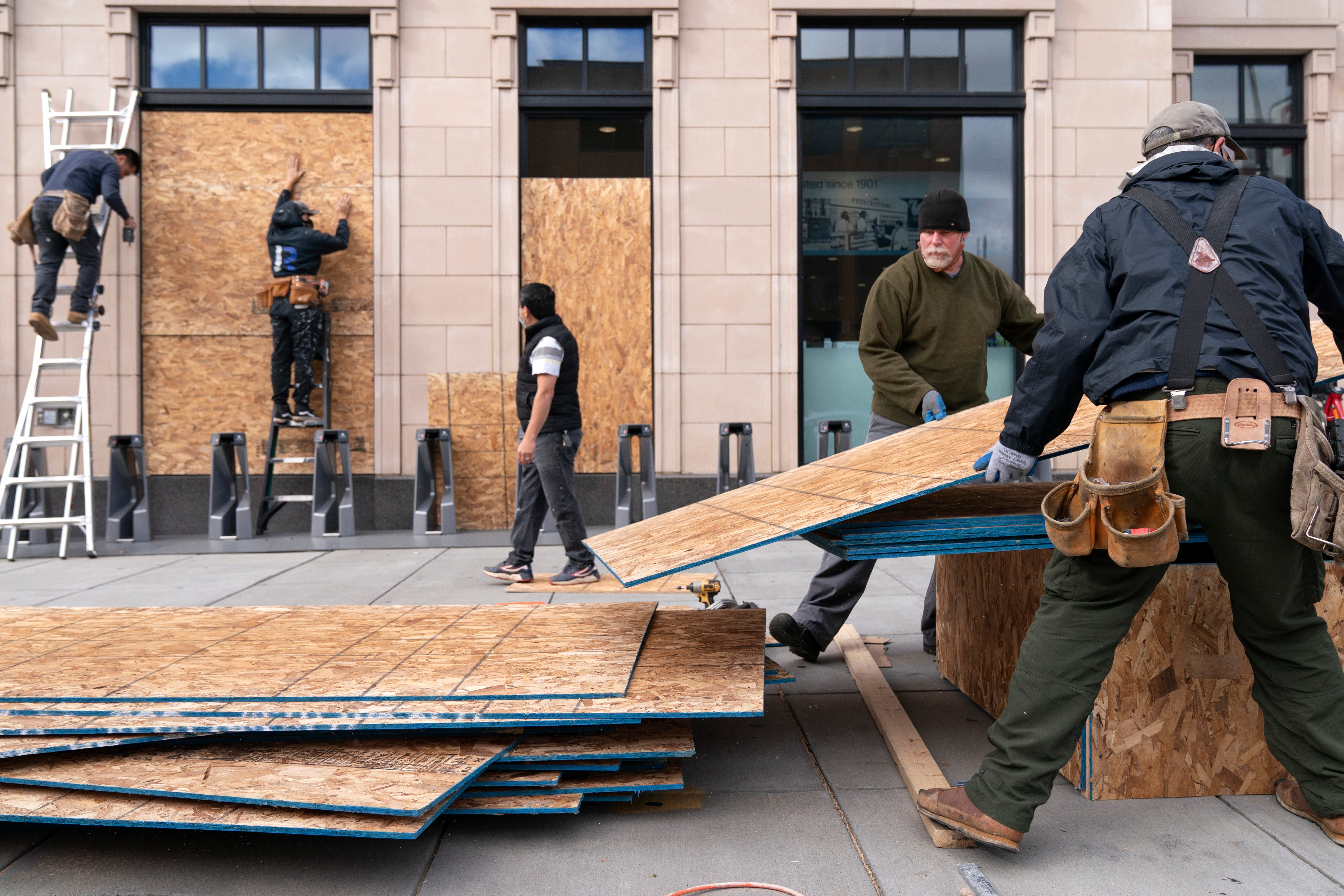 Election 2020 Boarding Up Photo Gallery