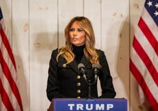 Officer in Melania Trump's motorcade in hospital after crash