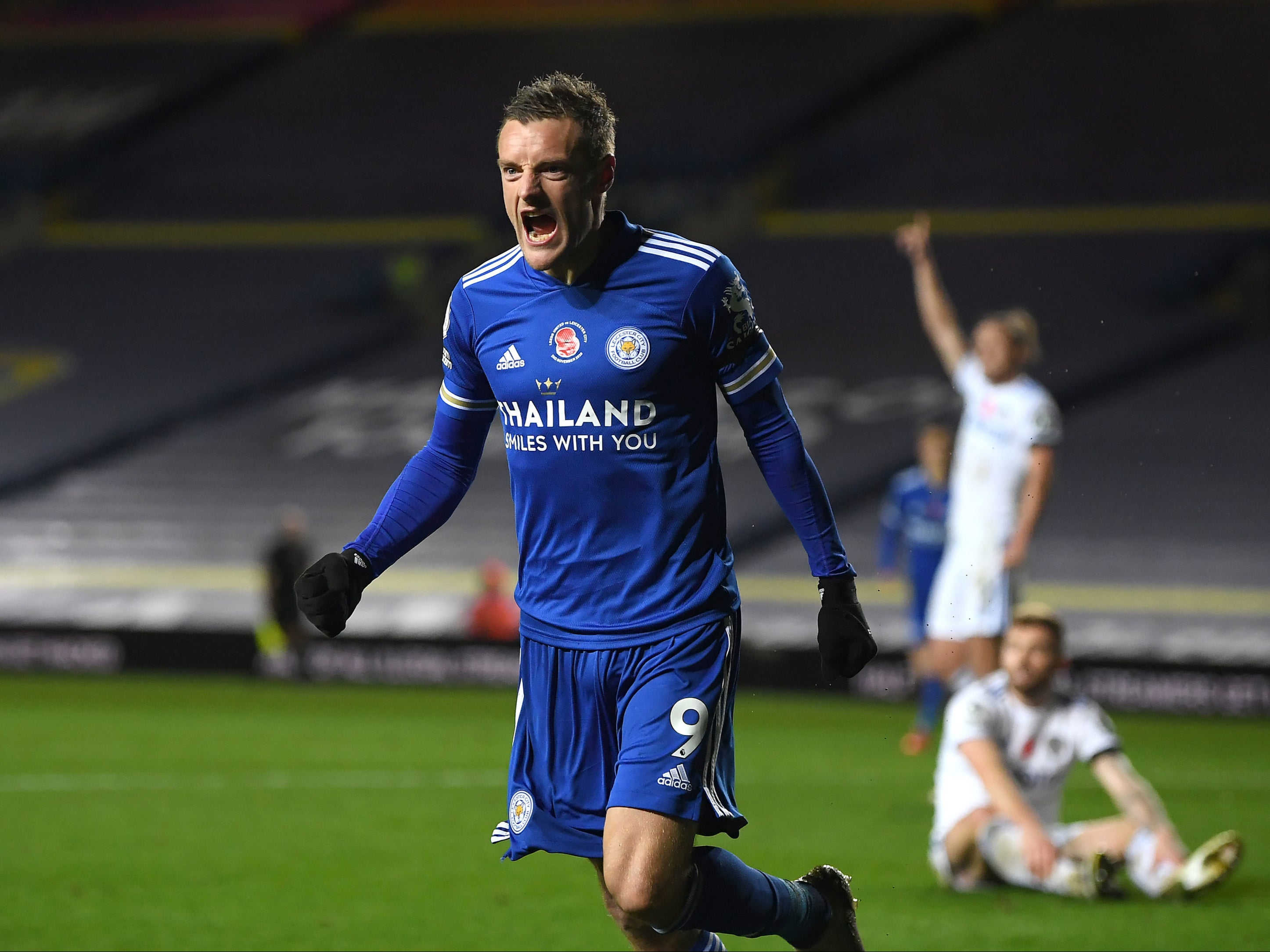 Vardy leads Leicester’s lethal counter-attack to move second