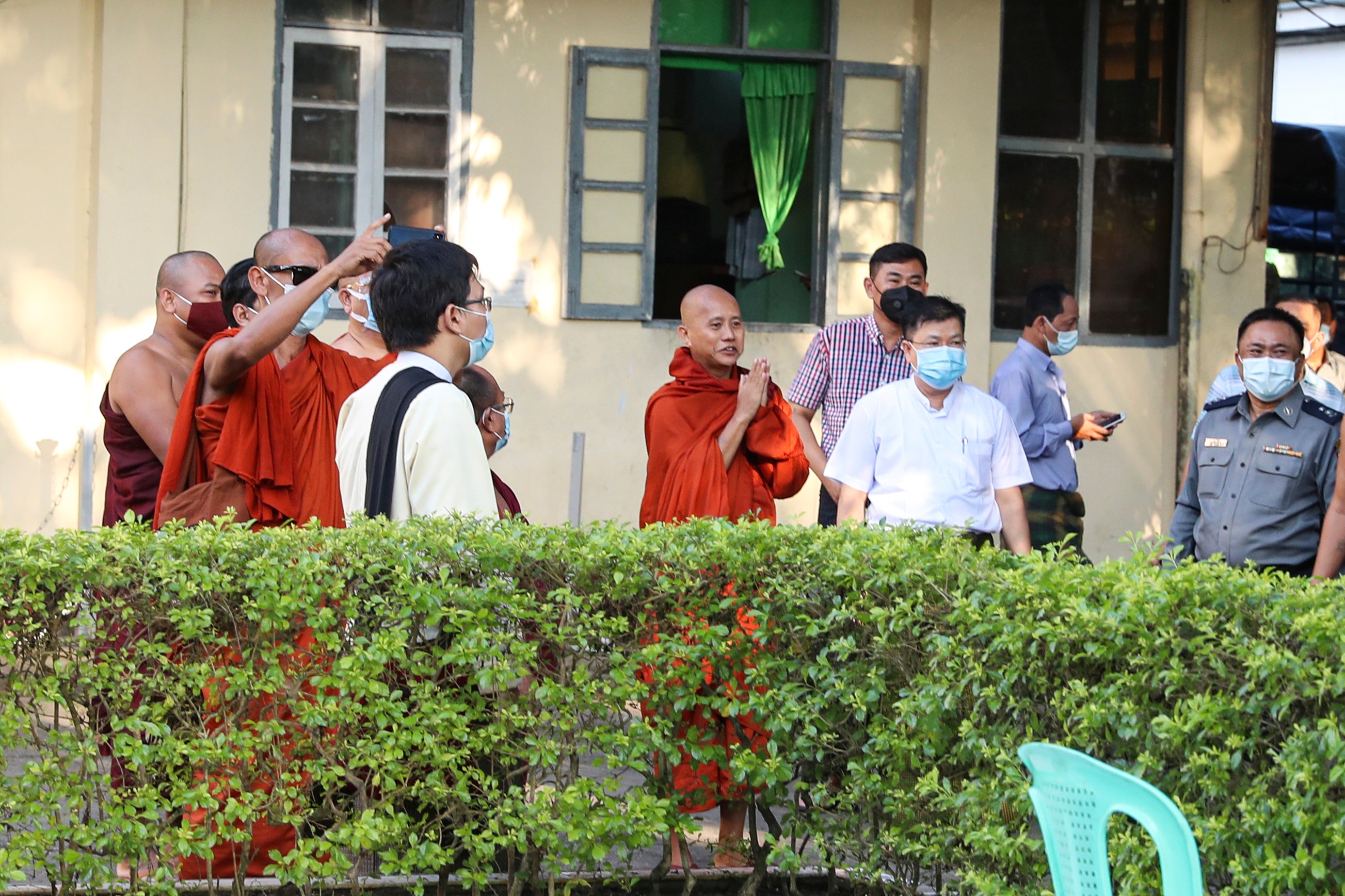 Myanmar Firebrand Monk