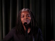 Tracy Chapman makes rare TV appearance as she urges Americans to vote