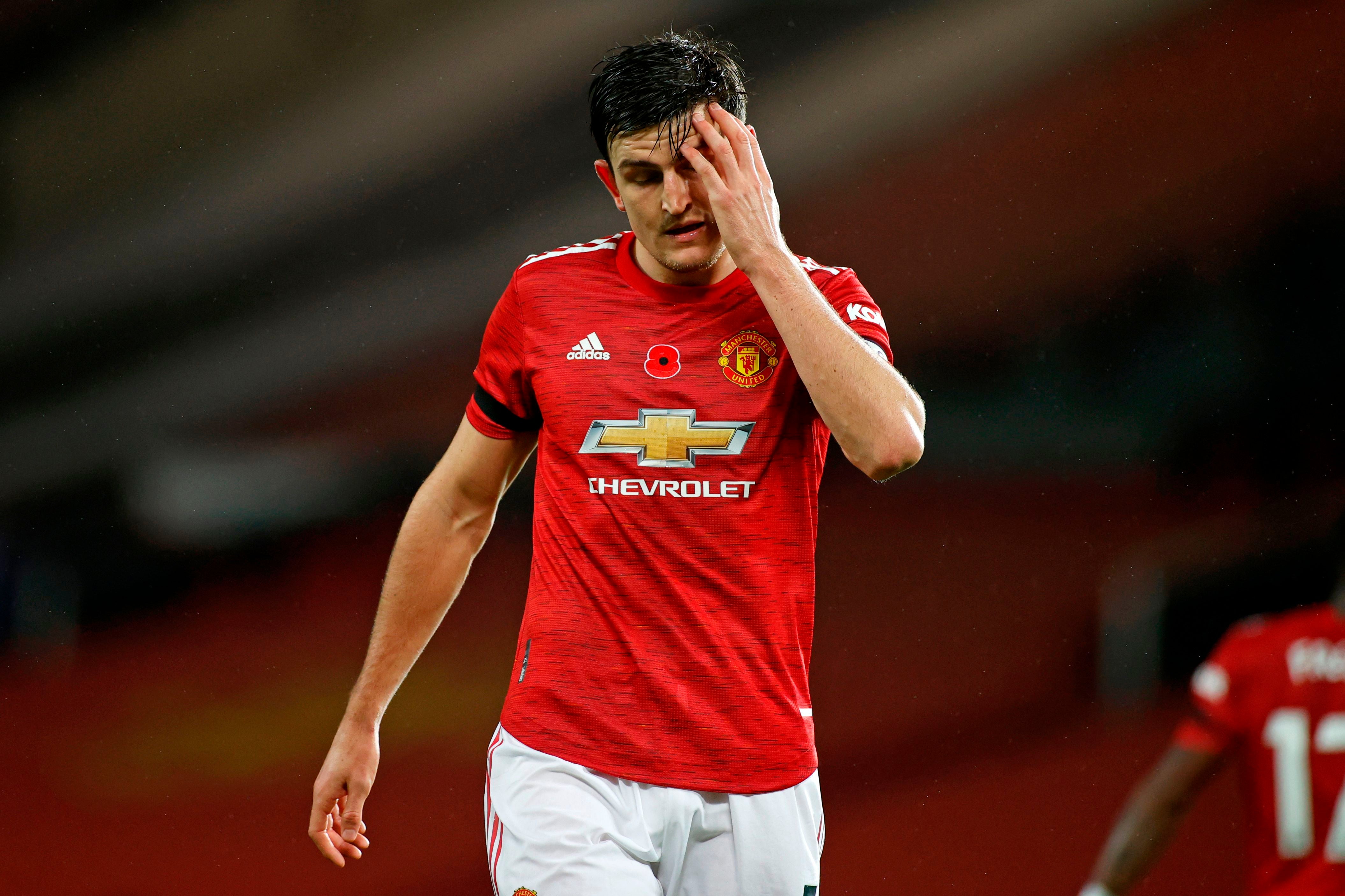 Manchester United defender Harry Maguire