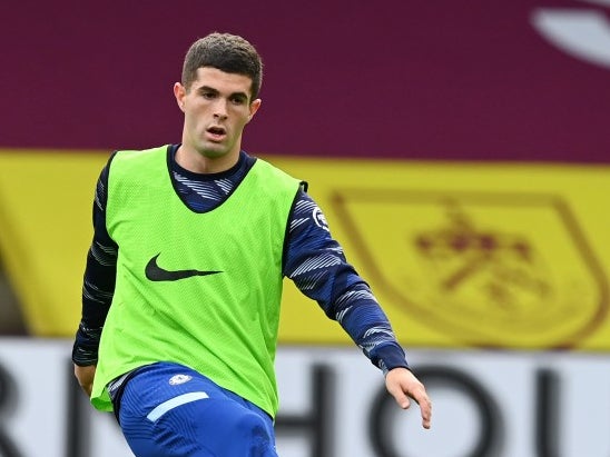 Chelsea midfielder Christian Pulisic