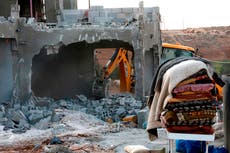 Largest Israeli demolition in a decade displaces dozens in West Bank