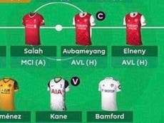 Fabregas reveals Fantasy Premier League team