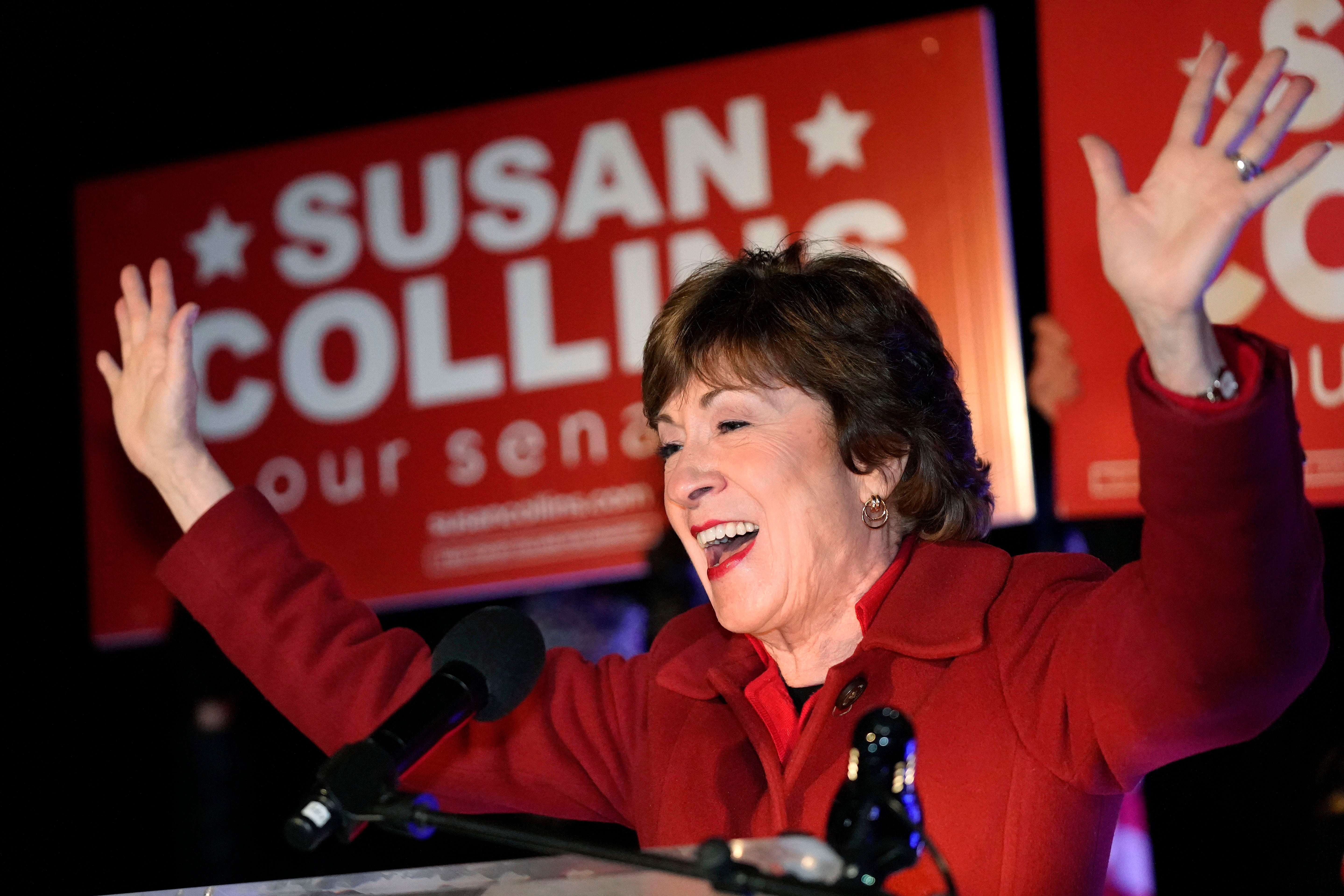 APTOPIX Election 2020 Senate Collins