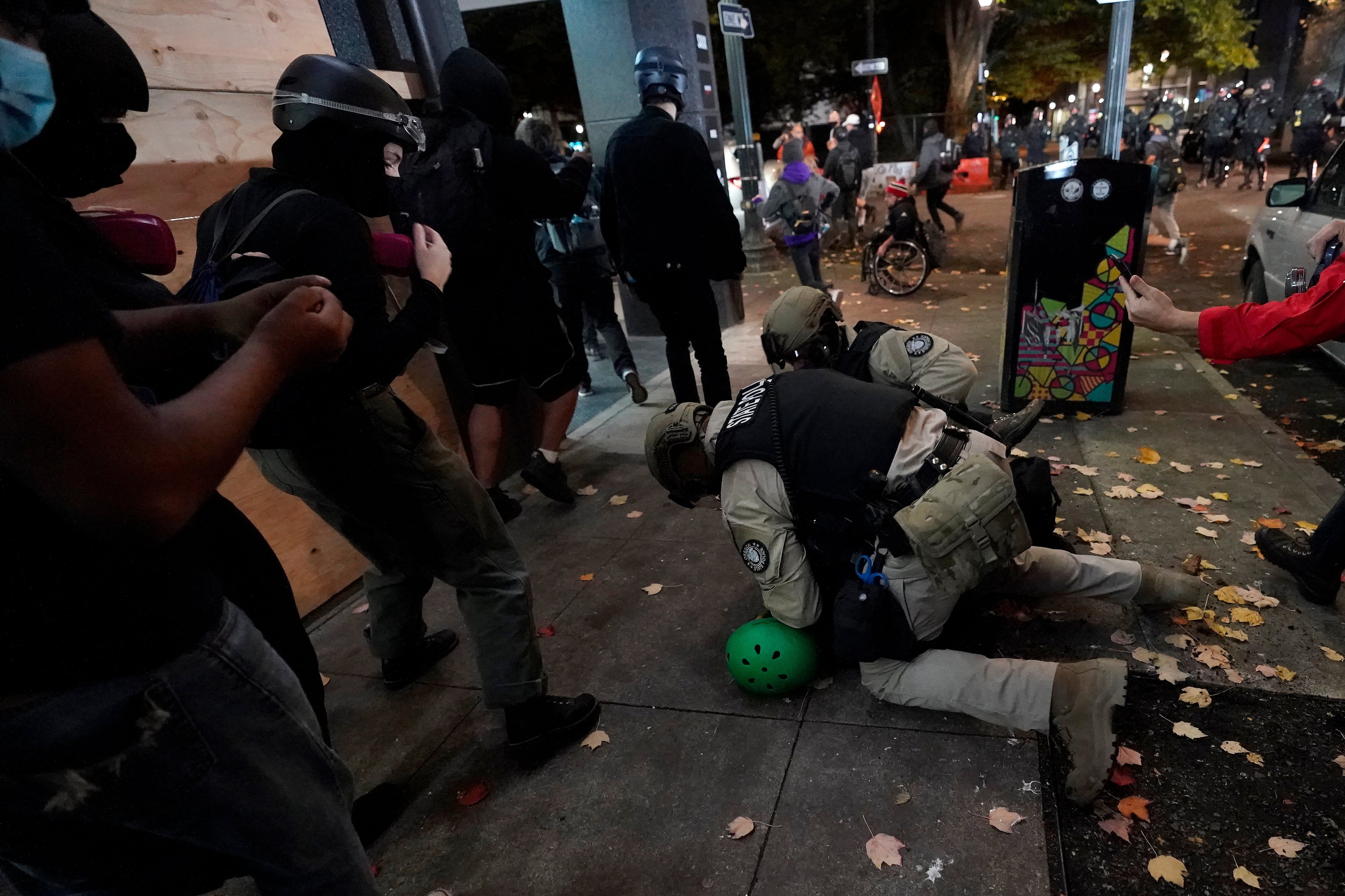 APTOPIX Election 2020 Protests Oregon