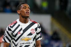 Martial criticised for walking during United’s shock defeat