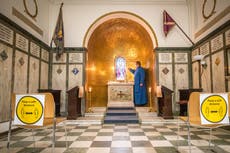 Head of Catholic church expects U-turn on services ban during lockdown