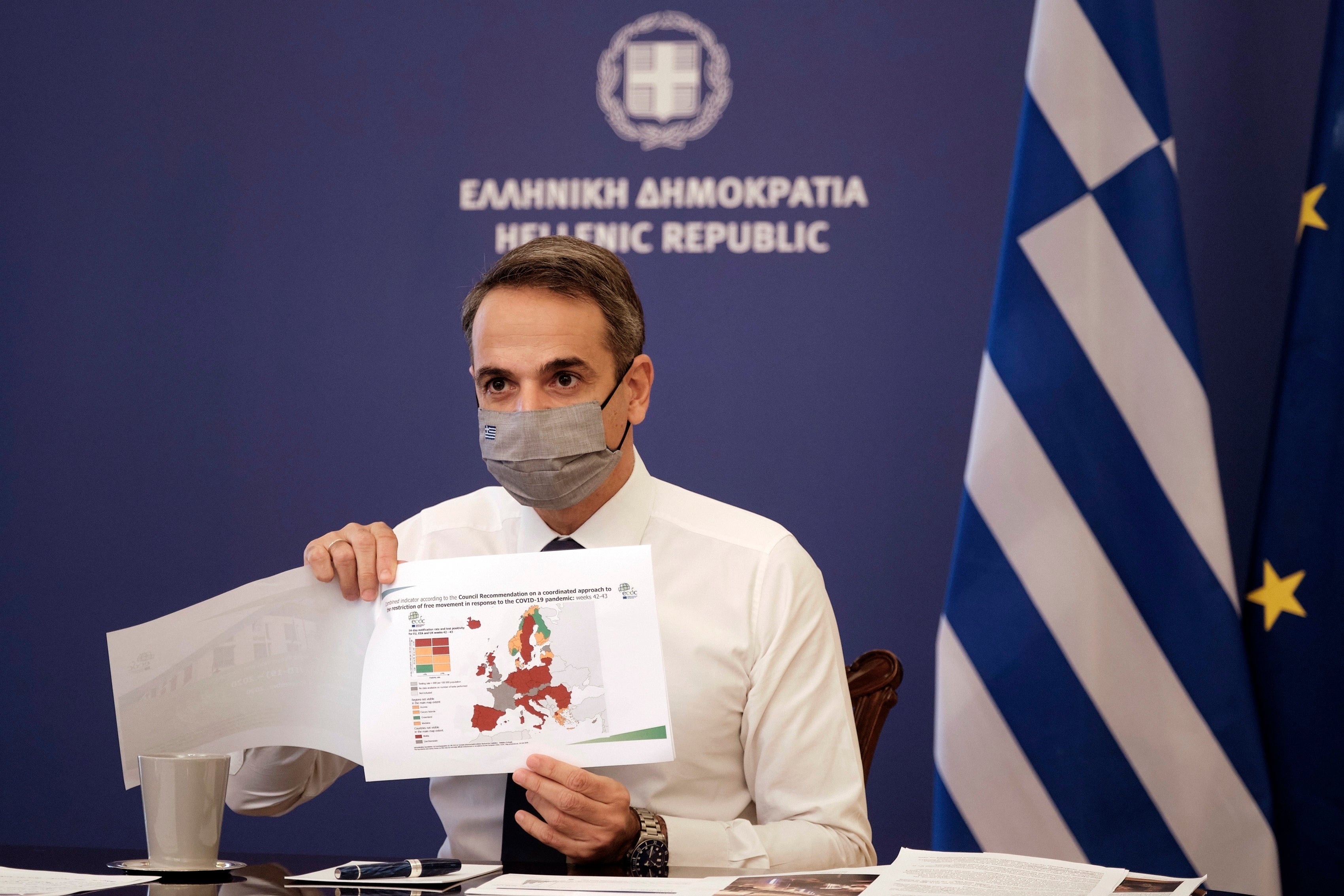 Virus Outbreak Greece