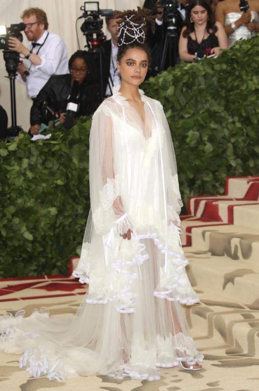 Lane at the Met Gala in 2018