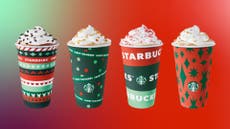 This year's Starbucks holiday cups are here