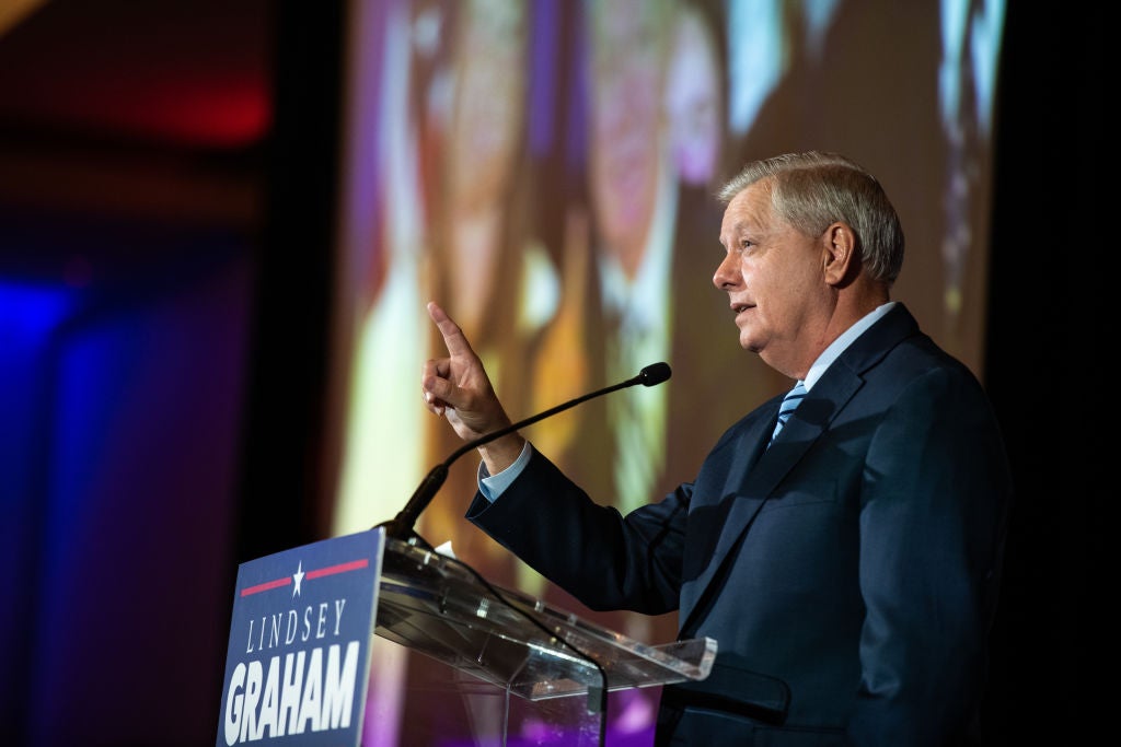 Lindsey Graham just echoed Trump's election conspiracy theories