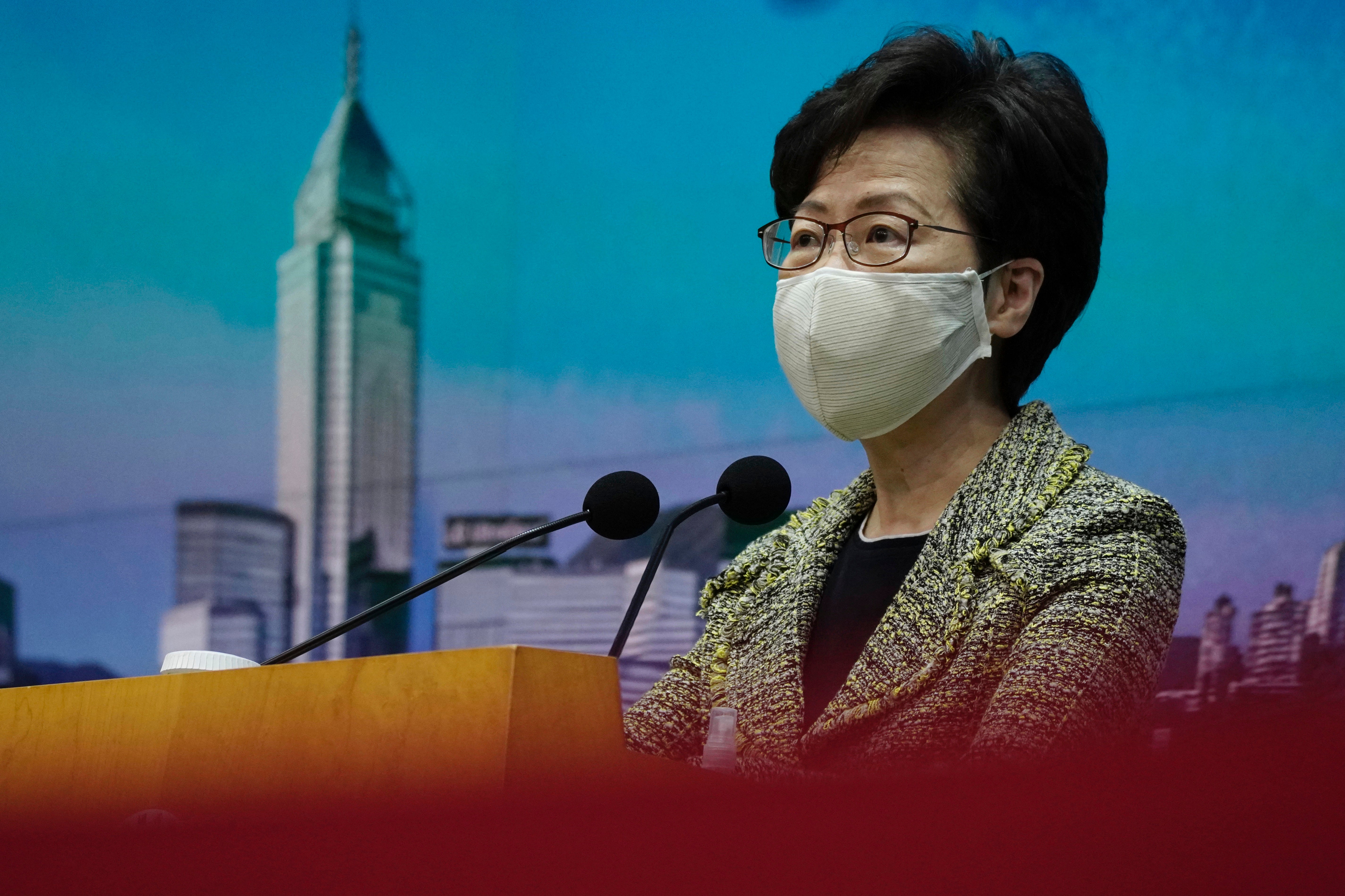 Hong Kong Carrie Lam