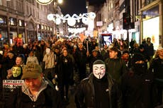Latest lockdown updates as students tear down fencing around halls