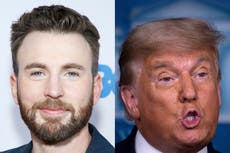 Chris Evans compares Trump to ‘come-to-life toilet spew’